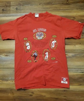 Vintage Nutmeg MLB St. Louis Cardinals Men's Large Tall T-Shirt Baseball 