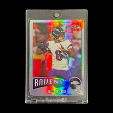 Topps Chrome Lamar Jackson Refractor 1975-3 Baltimore Ravens 2025 NFL