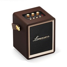 Wooden Portable Bluetooth Speaker 5000mAh Brown