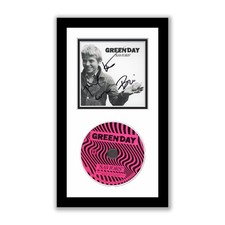 Green Day Autographed Signed Framed CD Saviors ACOA