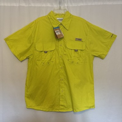 Men's Columbia PFG Omni Shade Short Sleeve Shirt size Small NWT-CHOOSE COLOR