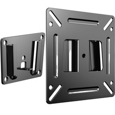 Monitor Supporto TV Camper Parete 14-24 Pollici LED LCD Basso Profilo Nero 