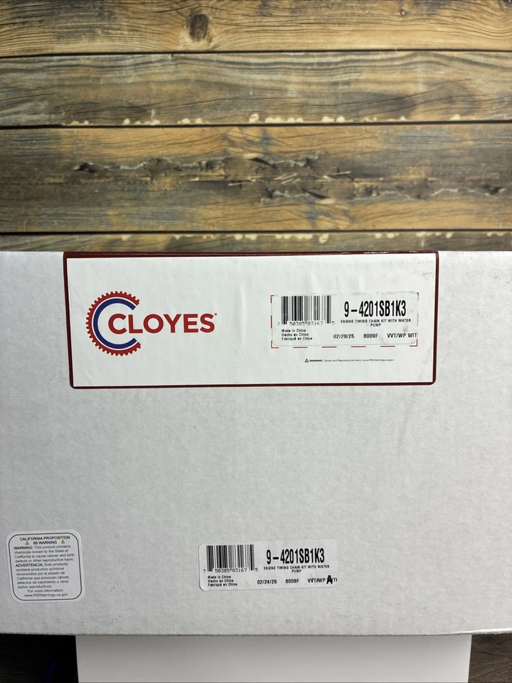 Engine Timing Chain Kit With Water pump 9-4201SB1K3 Chev Equinox - Image 2 of 4