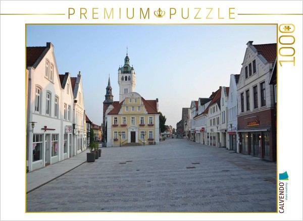 Calvendo Puzzle City Hall & Market Square - Verden/Aller | 1000 Pieces, Finished-image