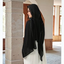 Long Shawl Wrap Scarf Women Hijab Muslim Turban Headscarf Chiffon Stoles Islamic