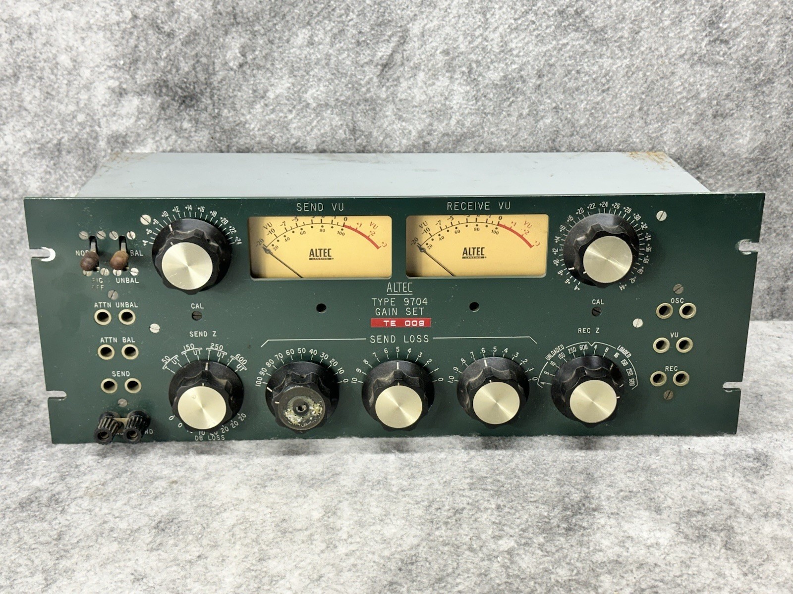 60s ALTEC 9704 AUDIO GAIN SET WITH PEERLESS TRANSFORMERS from Acousta Voice Era