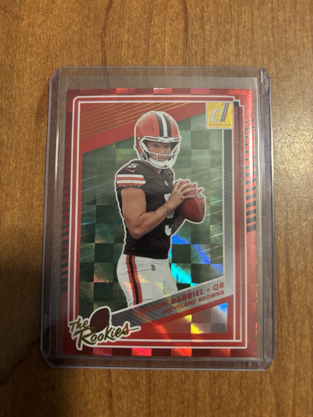 2025 Panini Donruss The Rookies #33 Dillon Gabriel Rookie Browns
