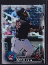2016 BOWMAN CHROME DRAFT PROSPECTS REFRACTOR NELLIE RODRIGUEZ #BDC-146 INDIANS
