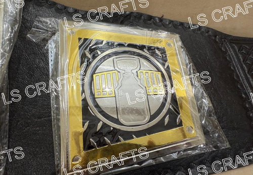 Cinturón de Campeonato Pittsburgh Penguins Personalizado Adulto Tamaño 2mm/4mm Latón y Zinc - Imagen 4 de 5