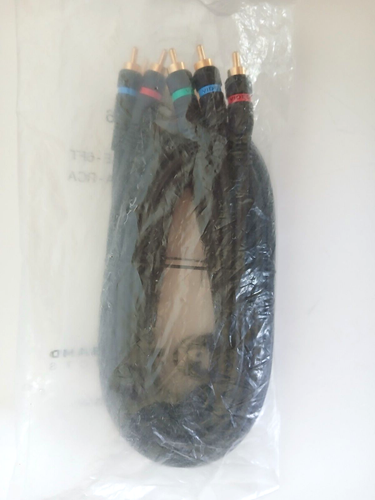 6 FT 5 RCA Component Video Cable w/Audio, HDTV DVD Gaming Premium NEW - Picture 3 of 3