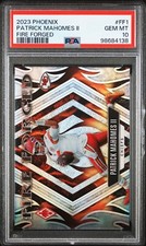 2023 Panini Phoenix Patrick Mahomes II Fire Forged Silver PSA 10 GEM MINT SP