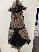 Leopard Costume Girls Size Large