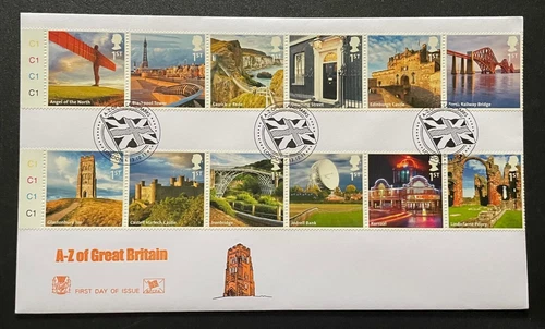 2011 UK A-Z Stuart Unaddressed FDC. With London Special Handstamp.