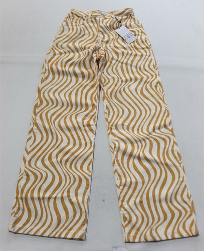 Full Length Printed Jeans FR7 Orange 