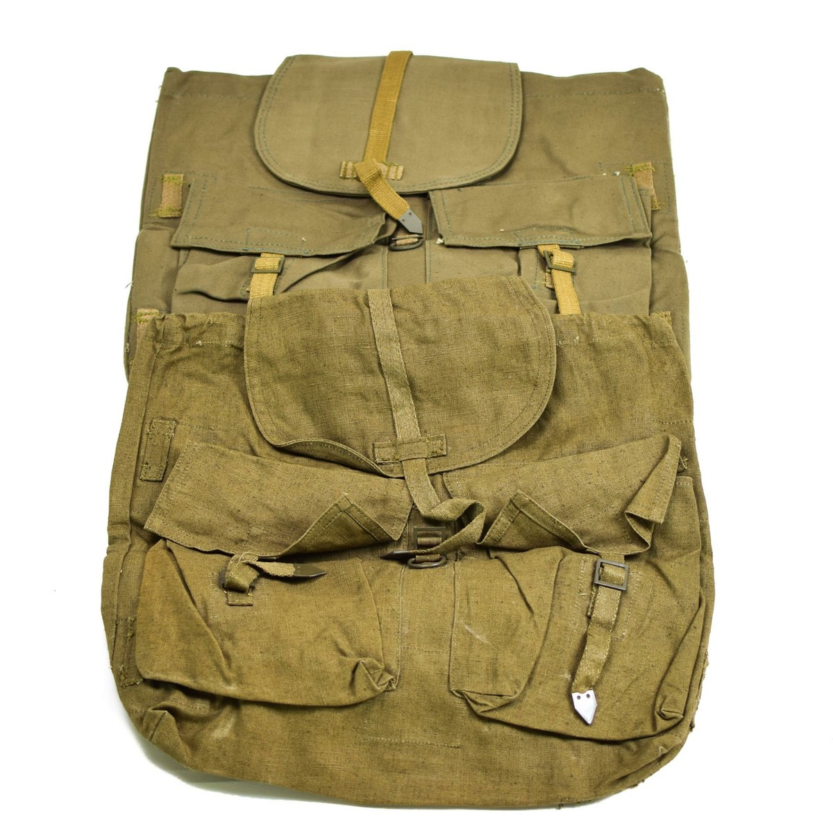 Original Czech army vintage rucksack with Y straps