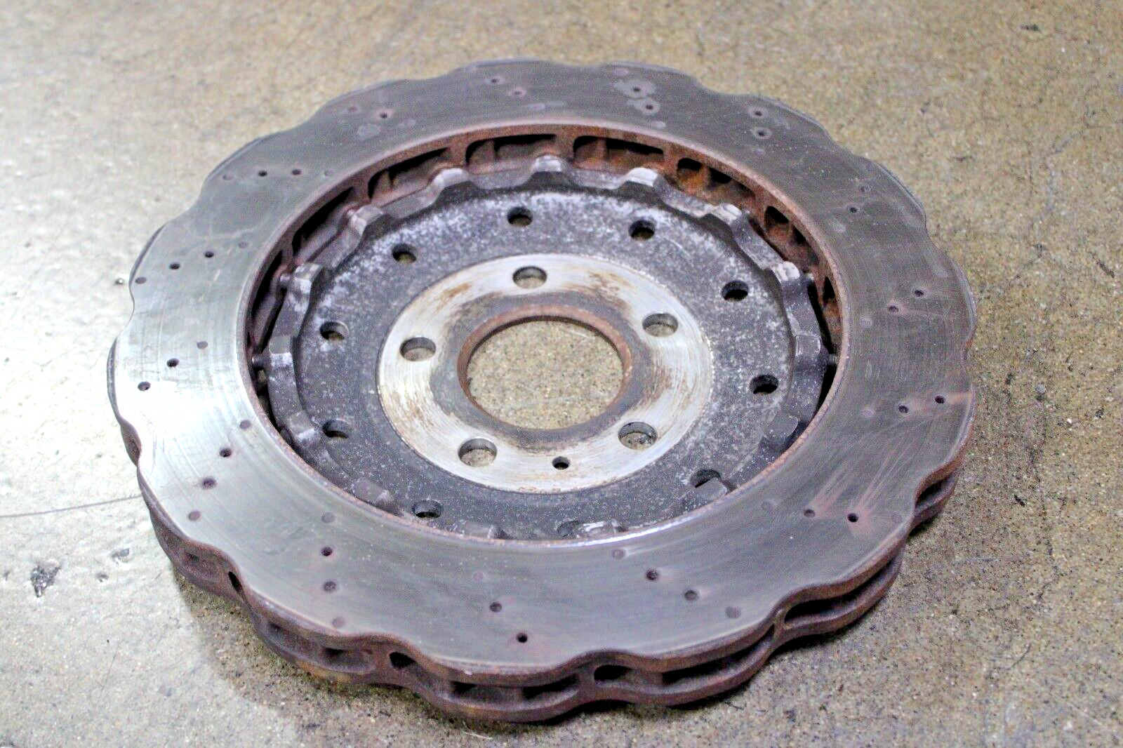 Lamborghini Huracan, LP580, Rear Brake Rotor, Steel, Used, P/N 4S0615601B