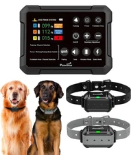 Wireless Dog Fence Real-Time Distance Monitoring, Up To 2 Dogs
