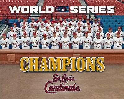 2006 ST. LOUIS CARDINALS 8X10 TEAM PHOTO BASEBALL PICTURE WORLD SERIES CHAMPS | eBay