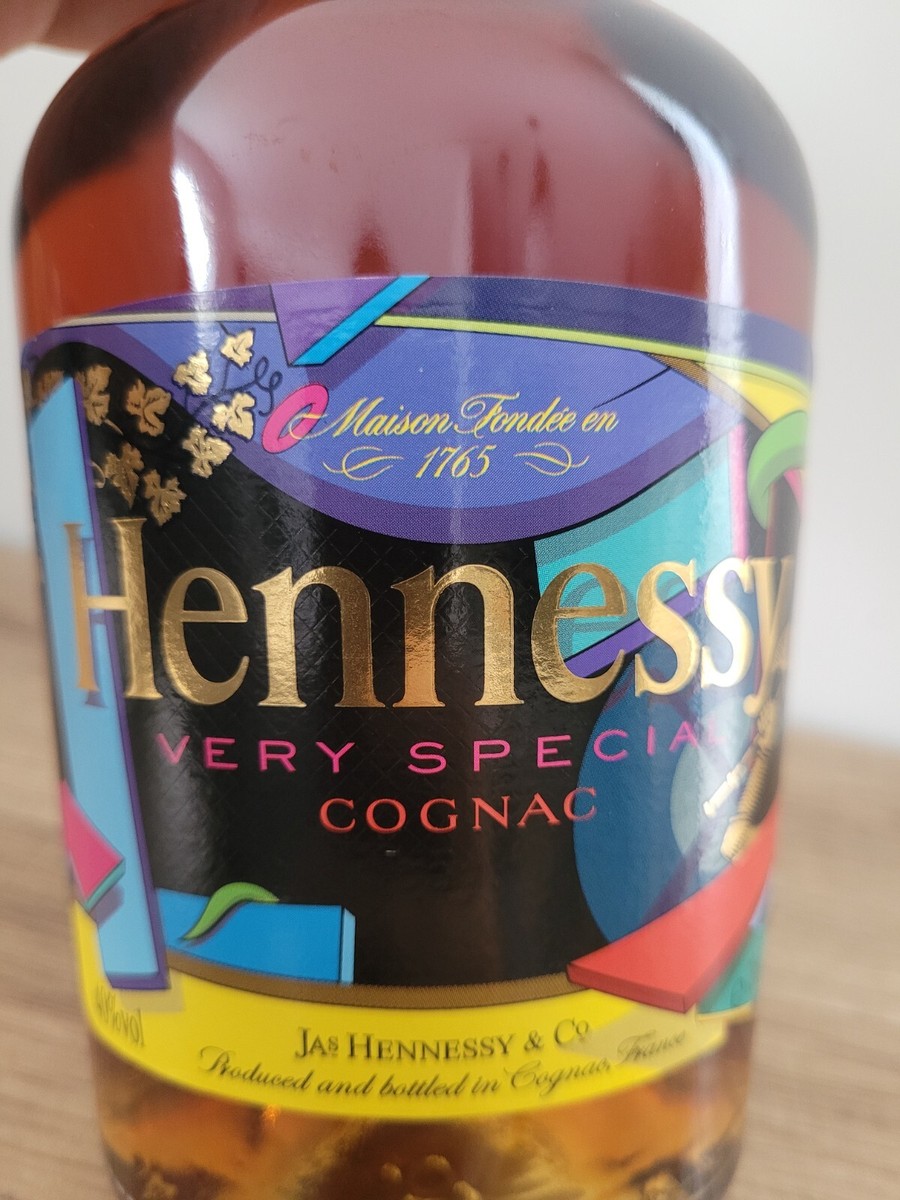 Rare Hennessy Special Edition KAWS Cognac Bottle - Limited Release