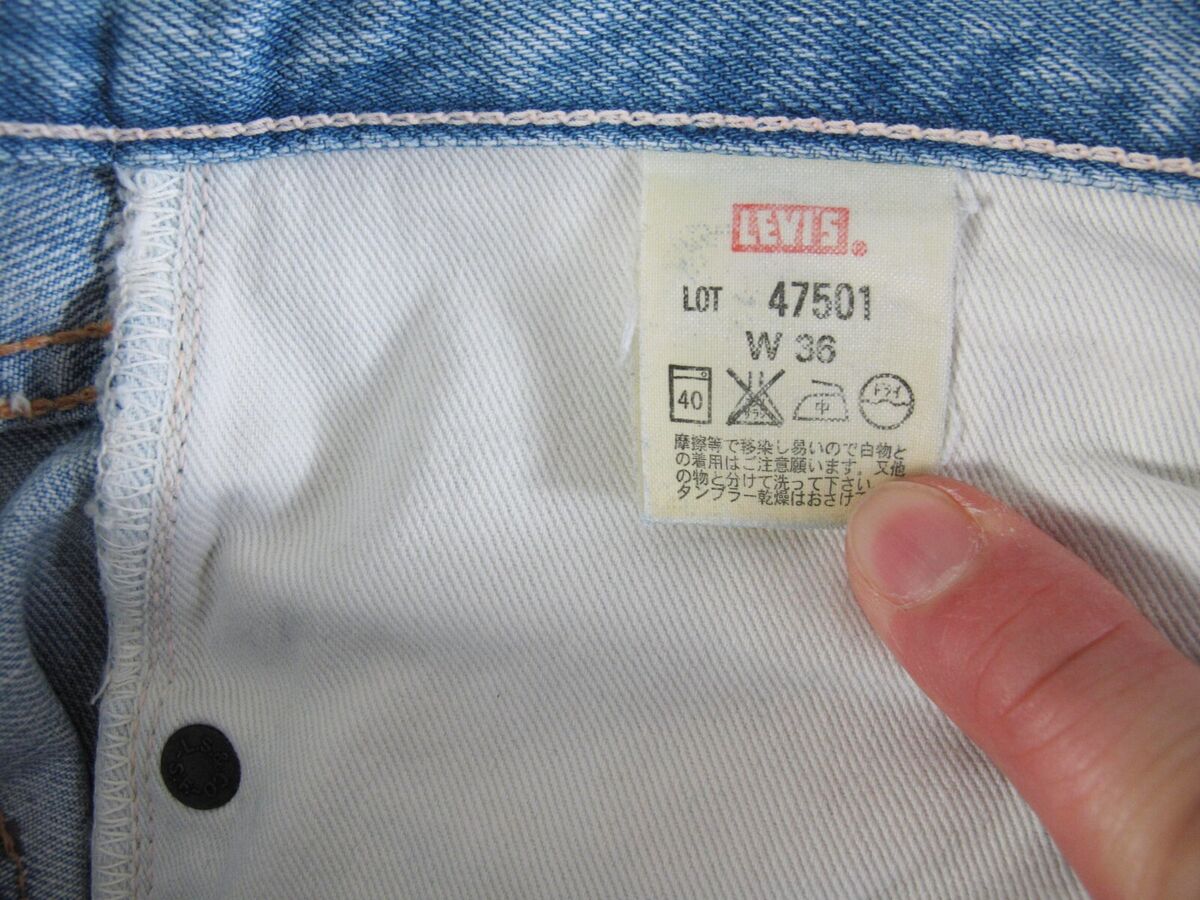 HOT VTG 1947 REPRO LVC Men LEVI'S 501 BIG E SELVEDGE JP HOT VTG 1947 REPRO LVC Men LEVI'S 501 BIG E SELVEDGE JP