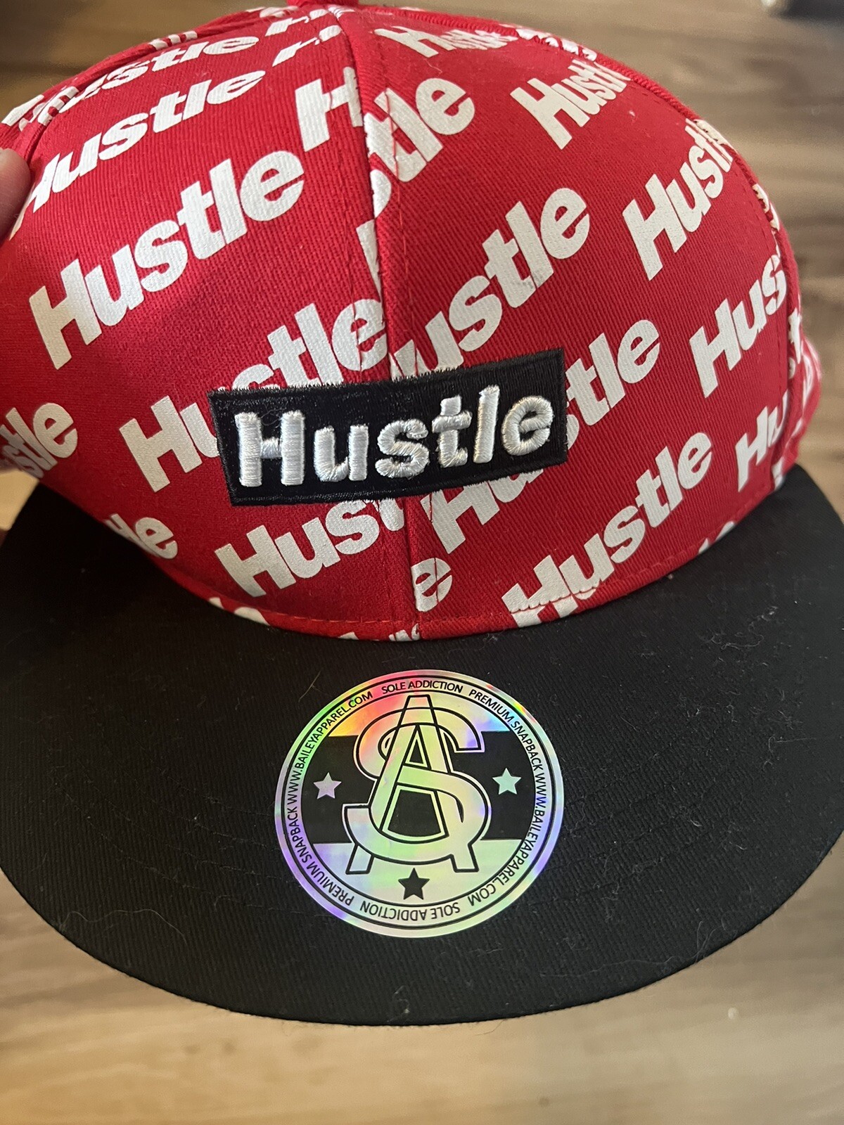 Brand New Sole Addiction Hustle Hat With Snap Back