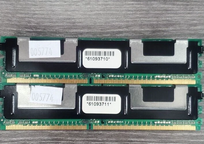 KVR667D2D8F5/1G | KINGSTON 1GB | 2 Sticks | Full Buffered Server Ram - Image 2 of 2