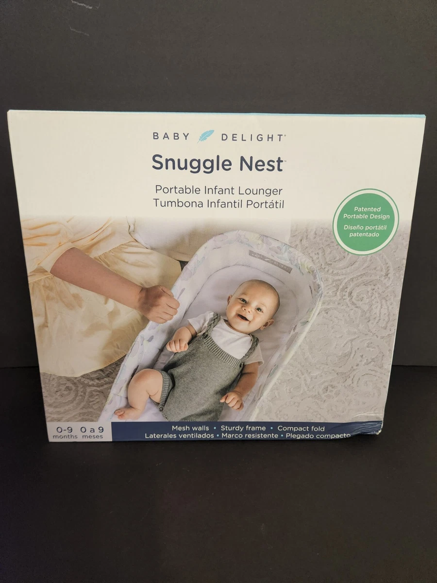 Baby Delight Snuggle Nest Harmony Portable Infant Lounger. New