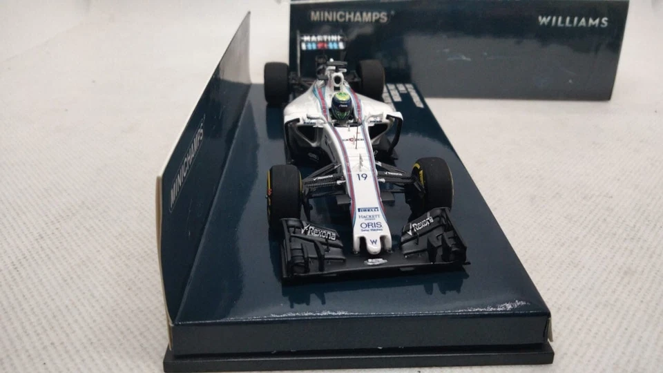 Minichamps WILLIAMS MARTINI RACING MERCEDES FW37 F. MASSA GP 2015 SCALA 1:43 - Immagine 3 di 4