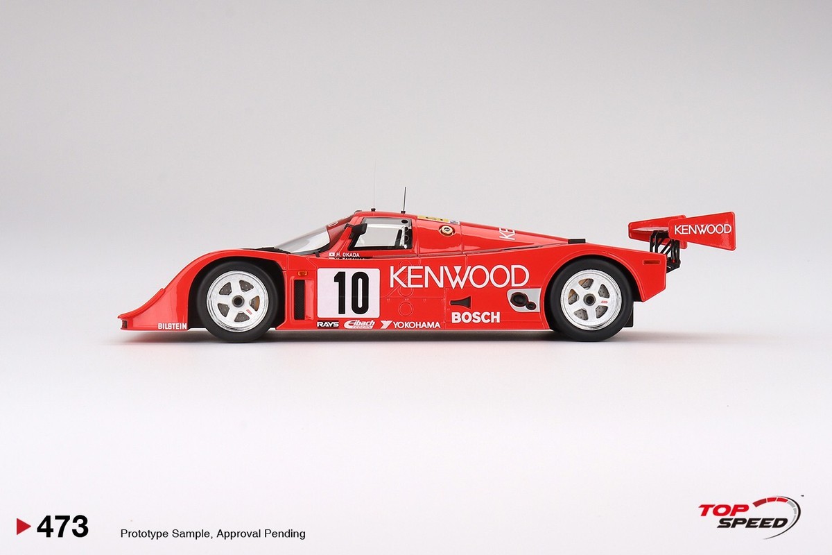 Top Speed 1:18 Porsche 962 CK6 #10 Porsche Kremer Racing 1990 Le
