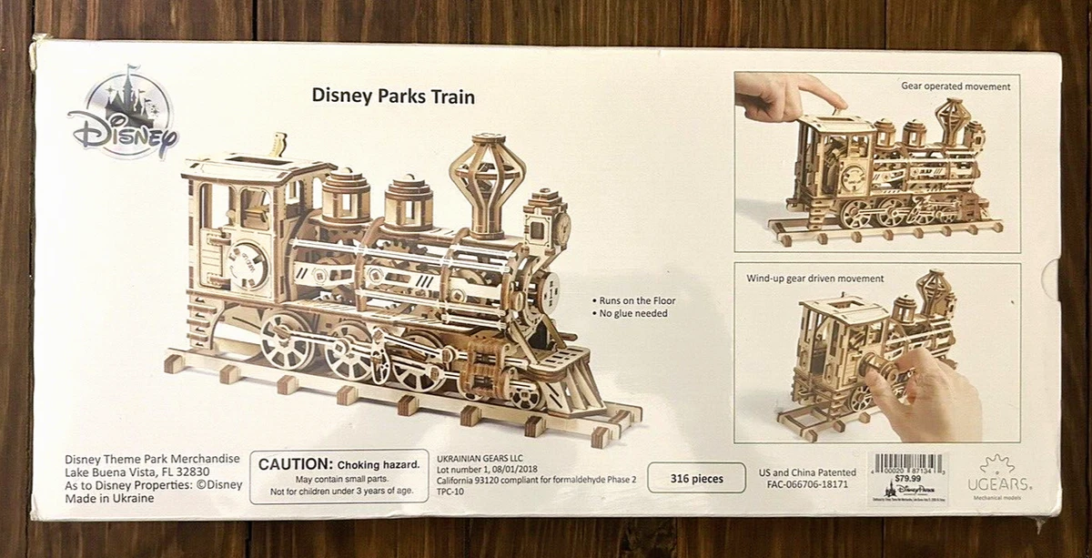 Disney wooden hotsell train puzzle