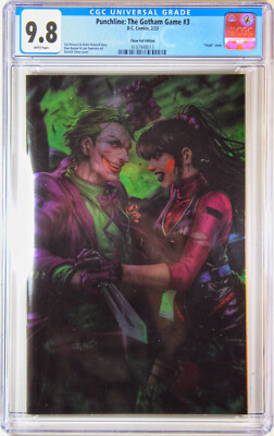 PUNCHLINE: GOTHAM GAME #3 (DERRICK CHEW 1:50 FOIL VARIANT) ~ CGC GRADED 9.8 NM/M
