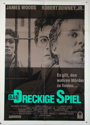 Das dreckige Spiel TRUE BELIEVER James Woods 1989 - Filmplakat DIN A1