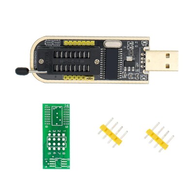 CH341A USB Programmer for 24 25 Series FLASH Expandable Utility with for SPI