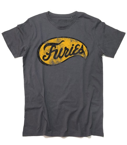 T-Shirt Donna I Guerrieri Della Notte - Baseball Furies - 100% Cotone Made In Italy, Stampa Diretta, Nero, Taglie Dalla S Alla XL, Maglietta Ufficiosa Film Cult - 2