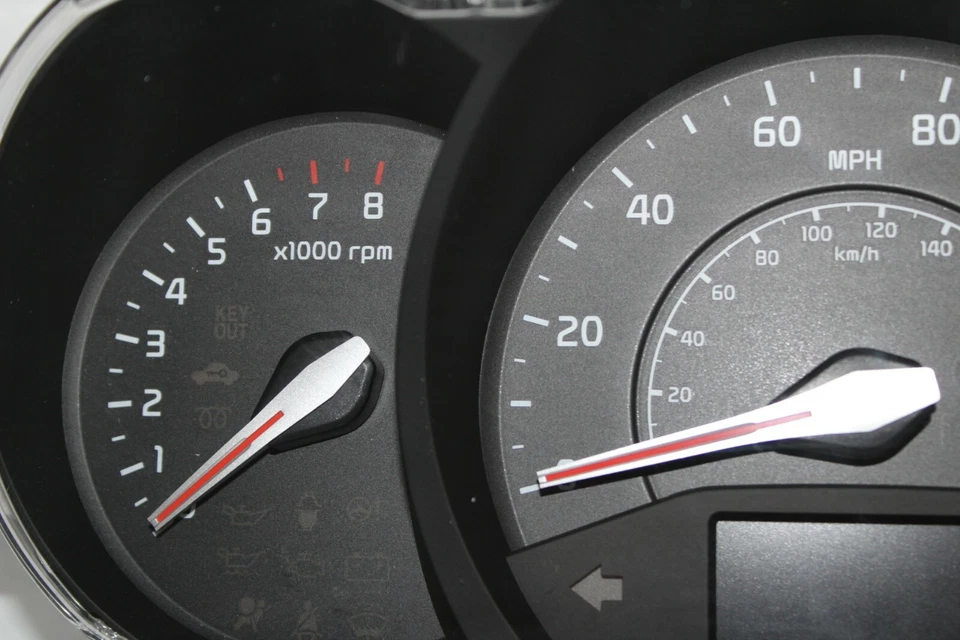 Speedometer Instrument Cluster Dash Panel Gauges 2012 - 2014 Kia Rio 9,993 Miles - Image 2 of 4