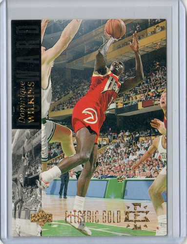 Dominique Wilkins [Electric Gold] #155 1993 Upper Deck SE card