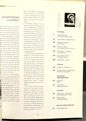 Monochrome 18: The Photographic Magazine 1998 - ManRay Photographs. LIKE NEW - Picture 3 of 7