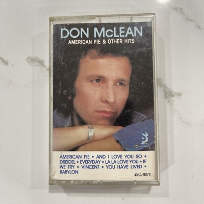 Don McLean - American Pie & Other Favorites 1985 (Audio Cassette) Tested