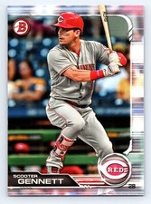 2019 Bowman #8 Scooter Gennett Cincinnati Reds