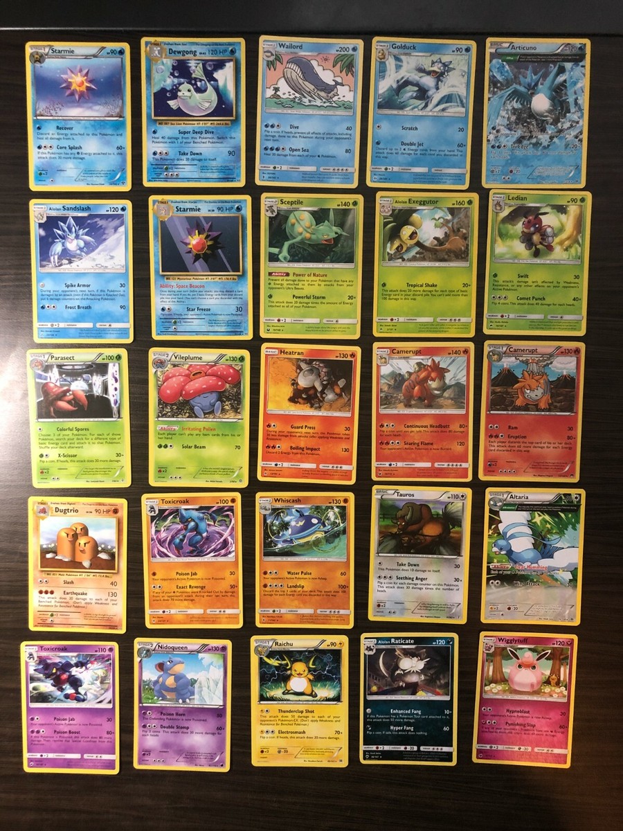best sun and moon pokemon card set Amazon.com: Pokemon TCG: Sun & Moon Guardians Rising, Bundle Of Two 60-Card  Theme Decks Featuring A Holographic Solgaleo & Lunala : Toys & Games
