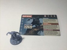 Marvel Zombies Black Panther Heroes Resistance Zombicide Hero with Cards