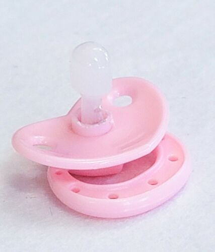 PINK Micro Preemie Pacifier w/Custom Nipple For Silicone Babies! - Picture 2 of 11