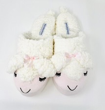 Bath Body Works Lambie Soft Plush Slippers Slides Scuffs L/X Large / Extra L
