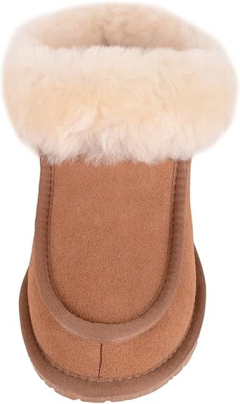 SAOLA SNUGRUGS Stivali Stivaletti da donna in pelle di pecora di lusso con suola in gomma