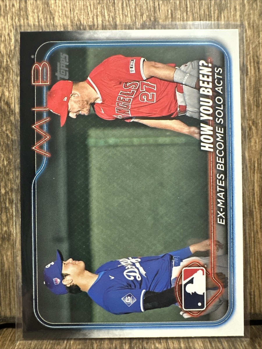 2024 Topps Update #US76 Shohei Ohtani/Mike Trout Veteran