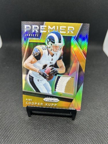 Cooper Kupp [Prime] #20 2017 Panini Prizm Premier Jersey card