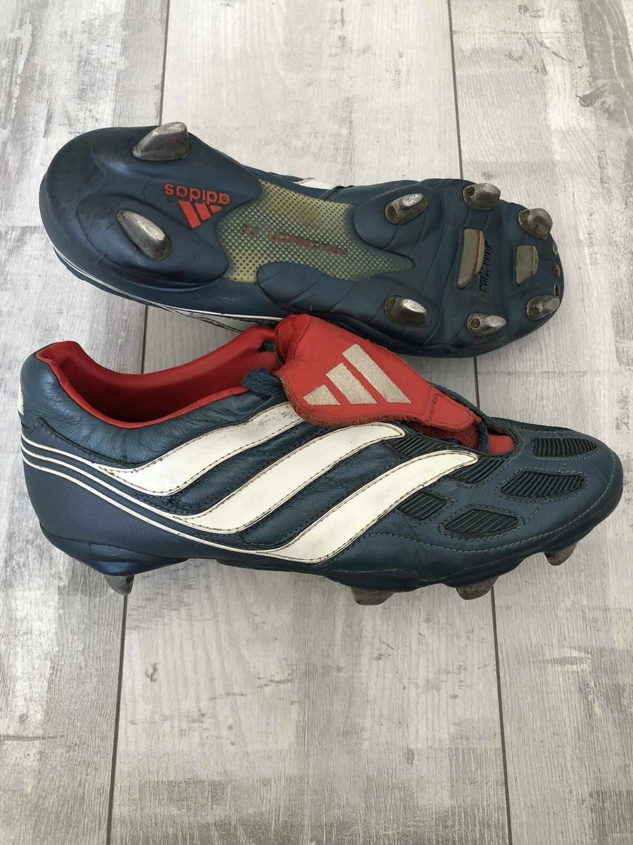 ADIDAS PREDATOR PRECISION TRX SG Football Soccer Cleats Boots Blue