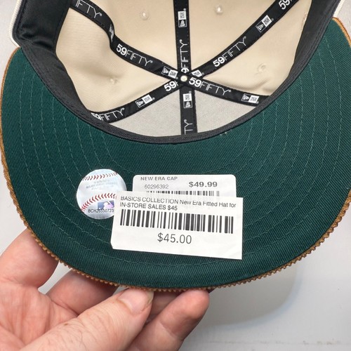 New Era 59Fifty Arizona Diamondbacks2001World Series brown/Tan Fitted Hat 7 3/8 - Picture 7 of 7