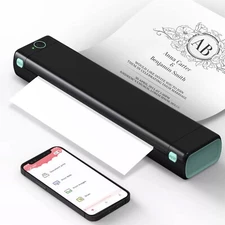 Portable Wireless A4 Bluetooth Thermal Inkless Mobile Printer Phomemo M08F Lot