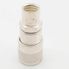 Andros USA Male N Connector, Silver Plate, Gold Pin